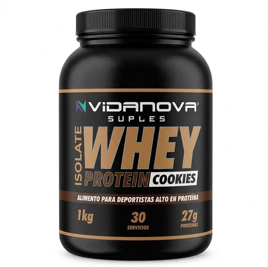 PROTEÍNA WHEY 1KG SABOR COOKIES
